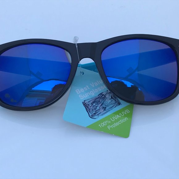 FWG Women Sunglasses Swak NS0917 Black/Blue Frame - Picture 6 of 8